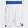 adidas Icon Squad - Pantaloncini da basket da uomo BIANCO/BLU