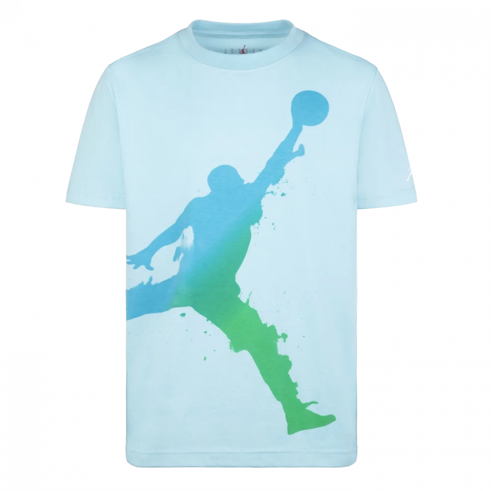 JUMBO SPLASH TEE UNISEX - T-shirts med print AZZURRO