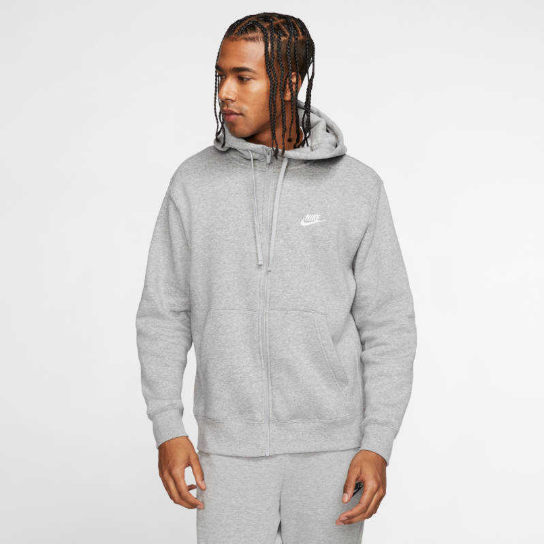 FELPA CON CAPPUCCIO NIKE NSW CLUB FZ