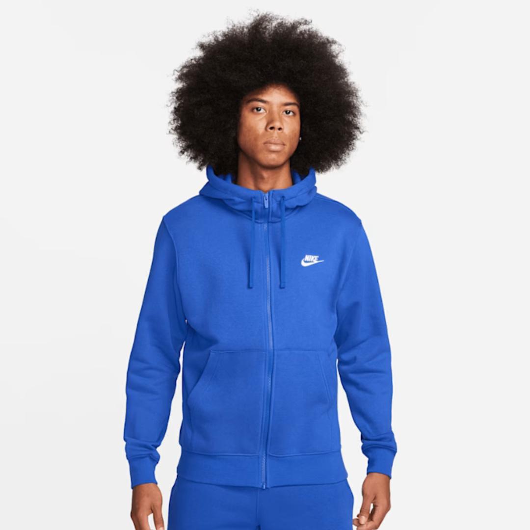 FELPA CON CAPPUCCIO NIKE NSW CLUB FZ