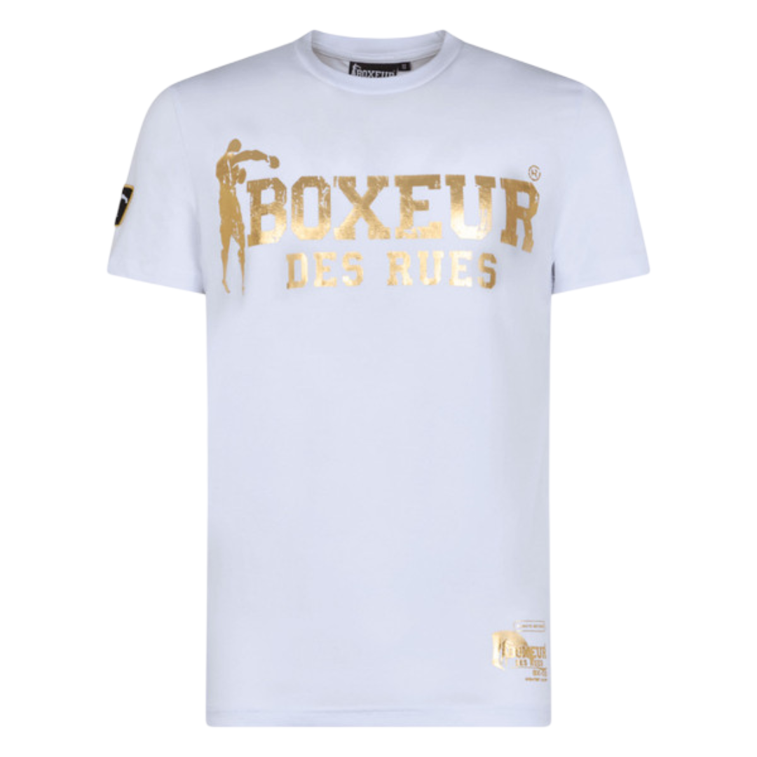 Boxeur Des Rues - T-shirt Iconica con Logo Gold