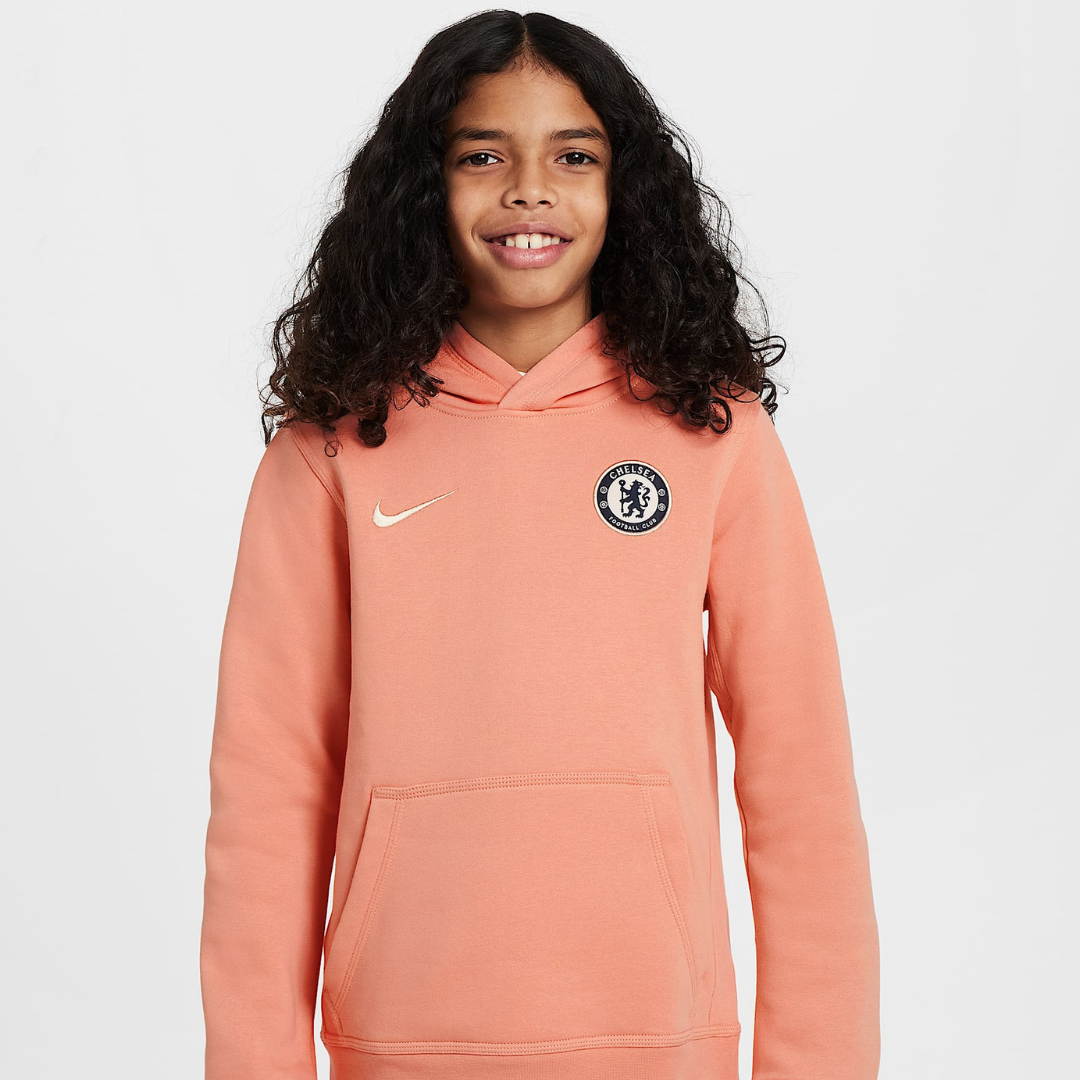 CHELSEA FC BOYS SPORTSWEAR CLUB FELPA CON CAPPUCCIO