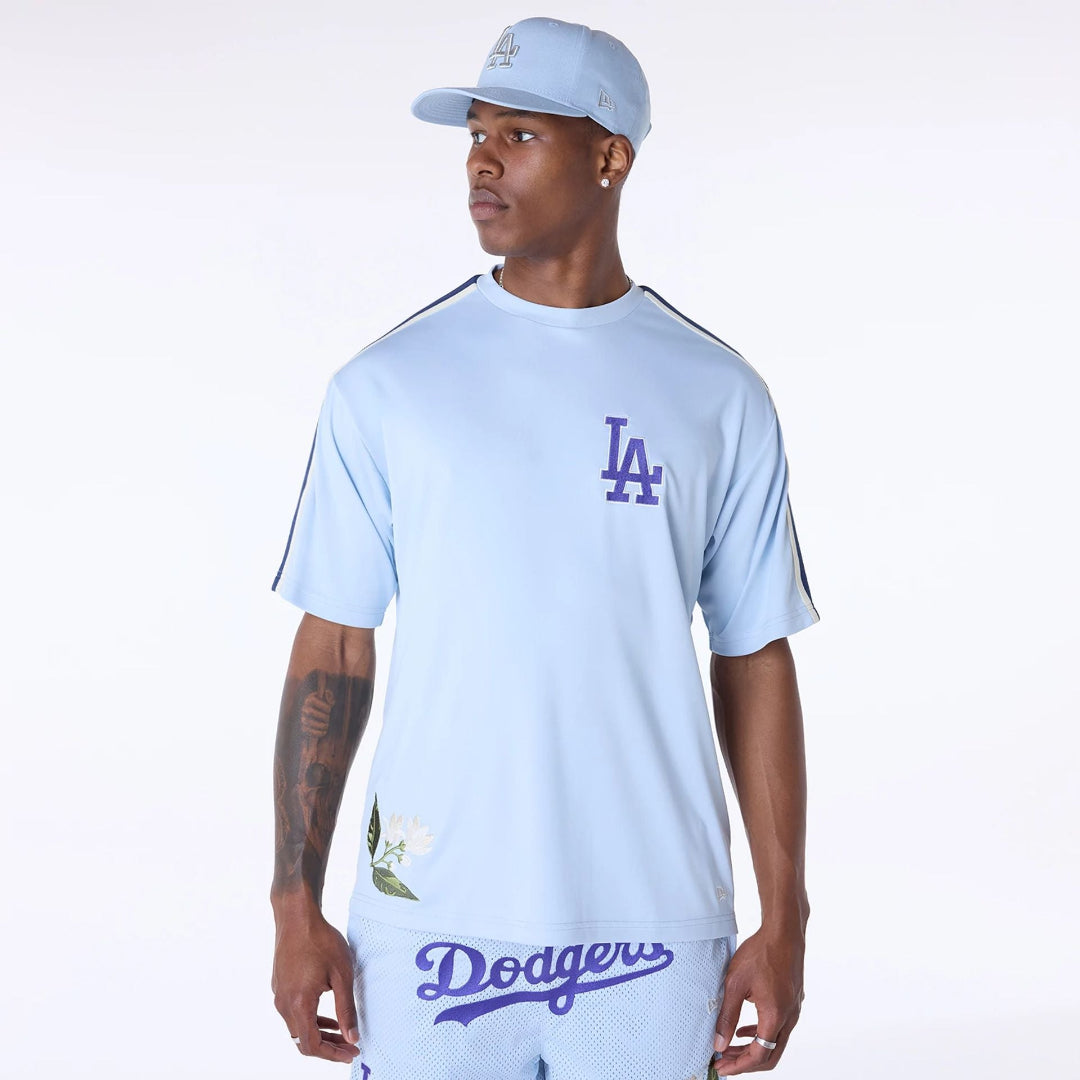 T-Shirt Oversize LA Dodgers MLB Floral