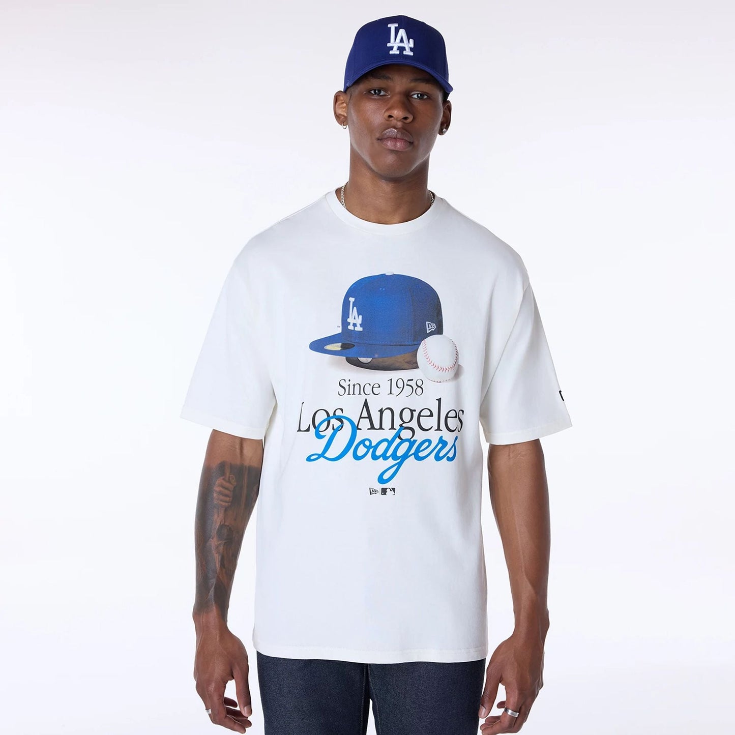 T-Shirt LA Dodgers MLB Script