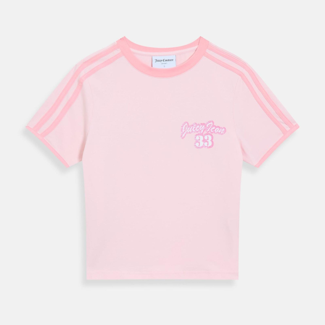 Juicy Icon Sports T-shirt Cherry Blossom