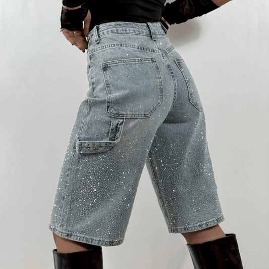 Jorts Donna Primavera/Estate Brillantinato