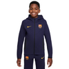 FELPA CON CAPPUCCIO FULL-ZIP FC BARCELONA TECH FLEECE FZ