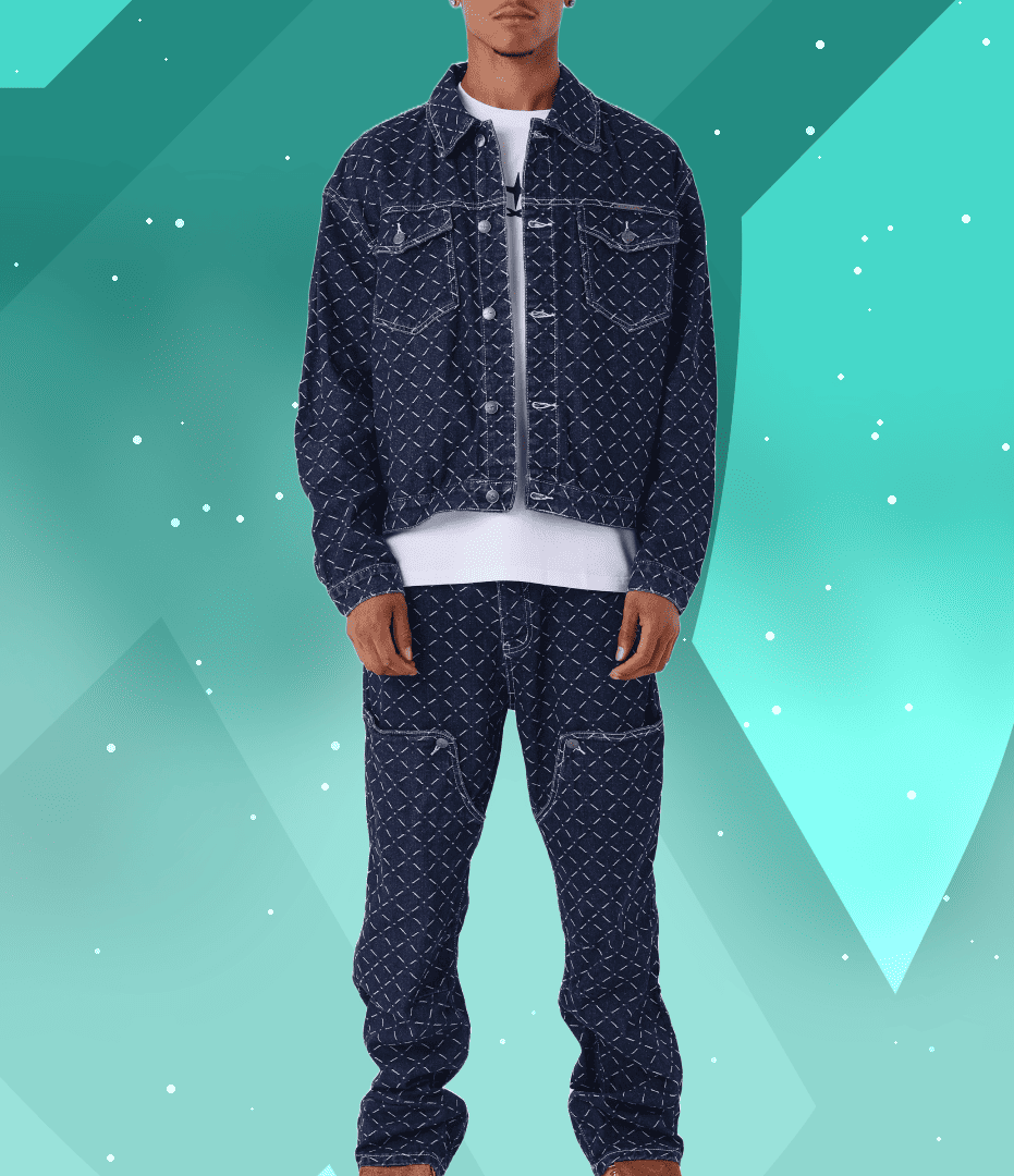 Completo Western Denim Project x Paris