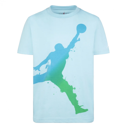 JUMBO SPLASH TEE UNISEX - T-shirts med print AZZURRO