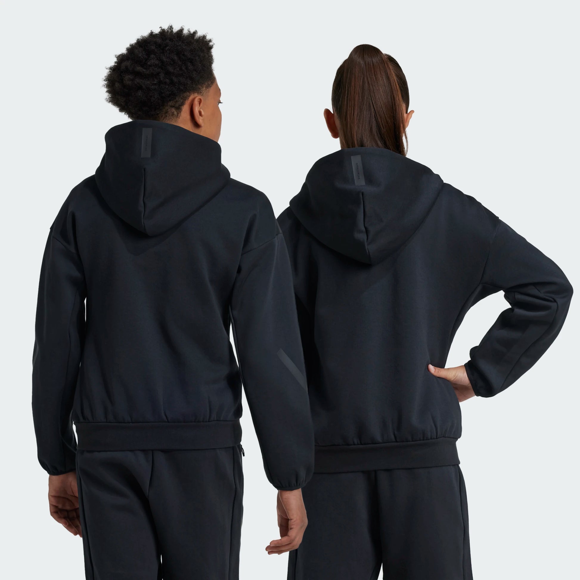 Adidas Junior Z.N.E. Full Zip Hoodie  Junior black/black