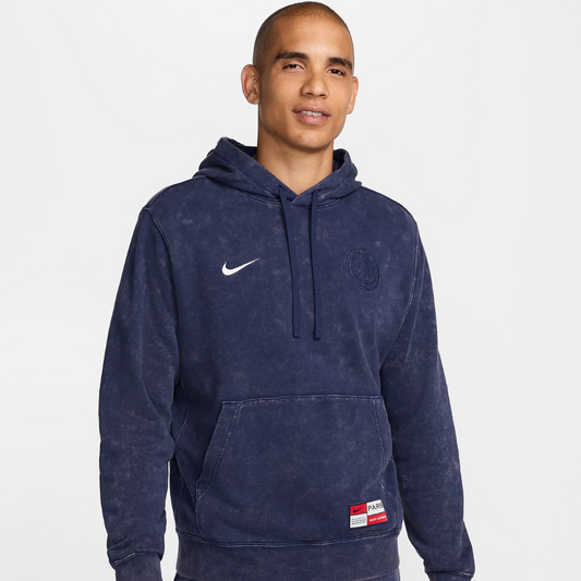 PARIS SAINT GERMAIN CLUB MEN'S SOCCER FRENCH TERRY PULLOVER HOODIE