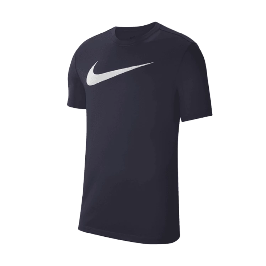 T-shirt Basica Nike con Swoosh Logo Grande