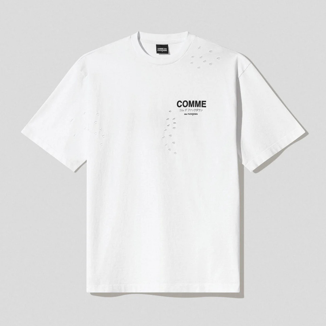 T-shirt Comme Des Fuckdown in Jersey