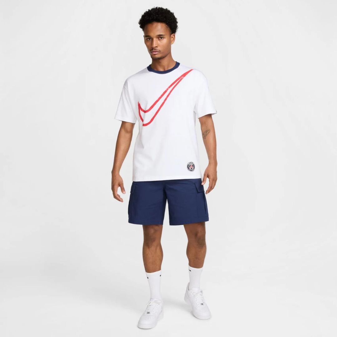 PSG NIKE OVERSIZE SWOOSH TSHIRT