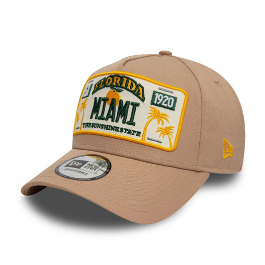 9FORTY A-Frame New Era Miami License Plate
