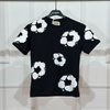 T-shirt Floreale Stampa All Over