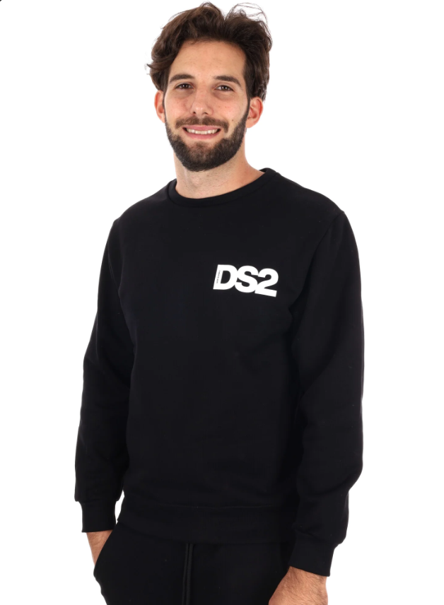 FELPA GIROCOLLO DS2 100% COTONE