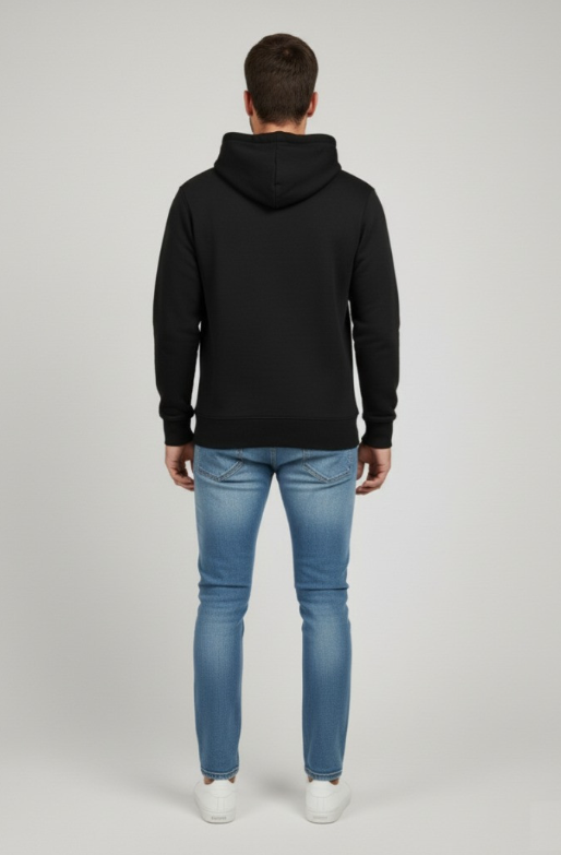 FELPA CON CAPPUCCIO DS2 100% COTONE