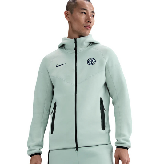 FELPA CON CAPPUCCIO FULL-ZIP NIKE TECH FLEECE INTER
