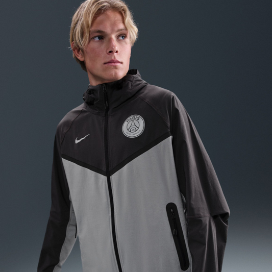 GIACCA UOMO NIKE PARIS SAINT-GERMAIN NIKE TECH FLEECE WOVEN FZ JACKET
